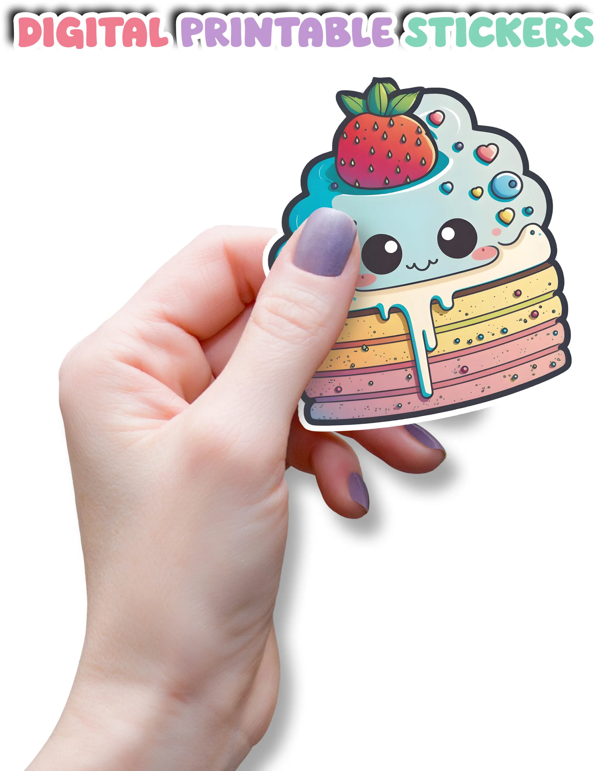 Sticker mockup