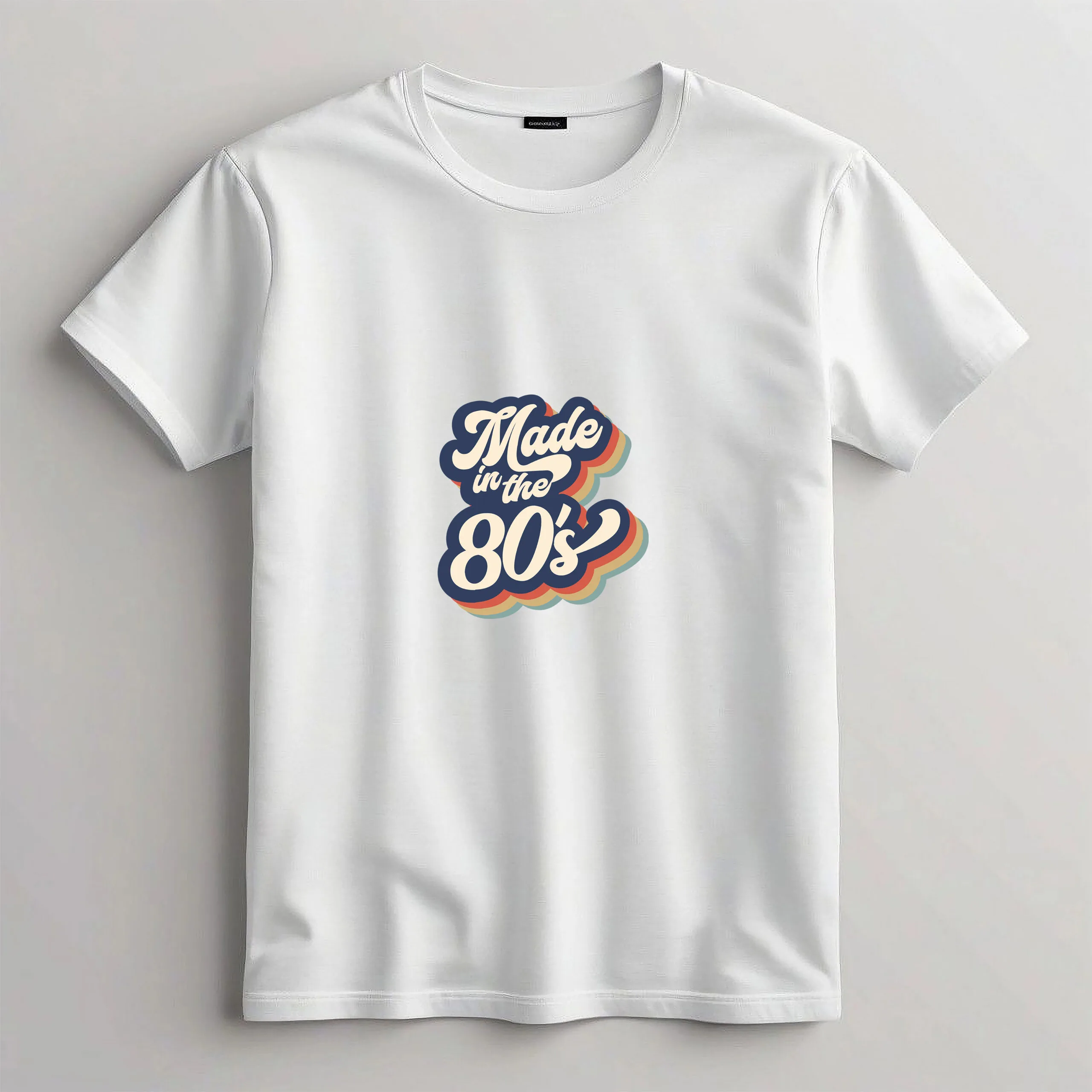 80s Vintage T-shirt mockup